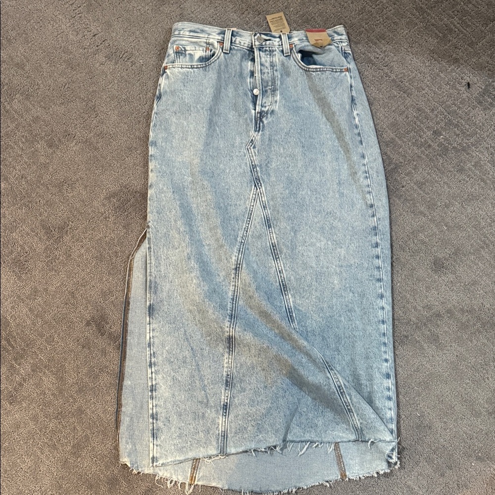 Levi’s Denim Maxi Skirt
